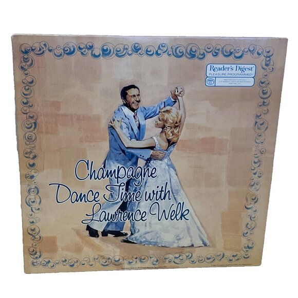 Champagne Dance Time With Lawrence Welk (Vinyl, 1986) Reader's Digest RB4-156-1 - Picture 1 of 9